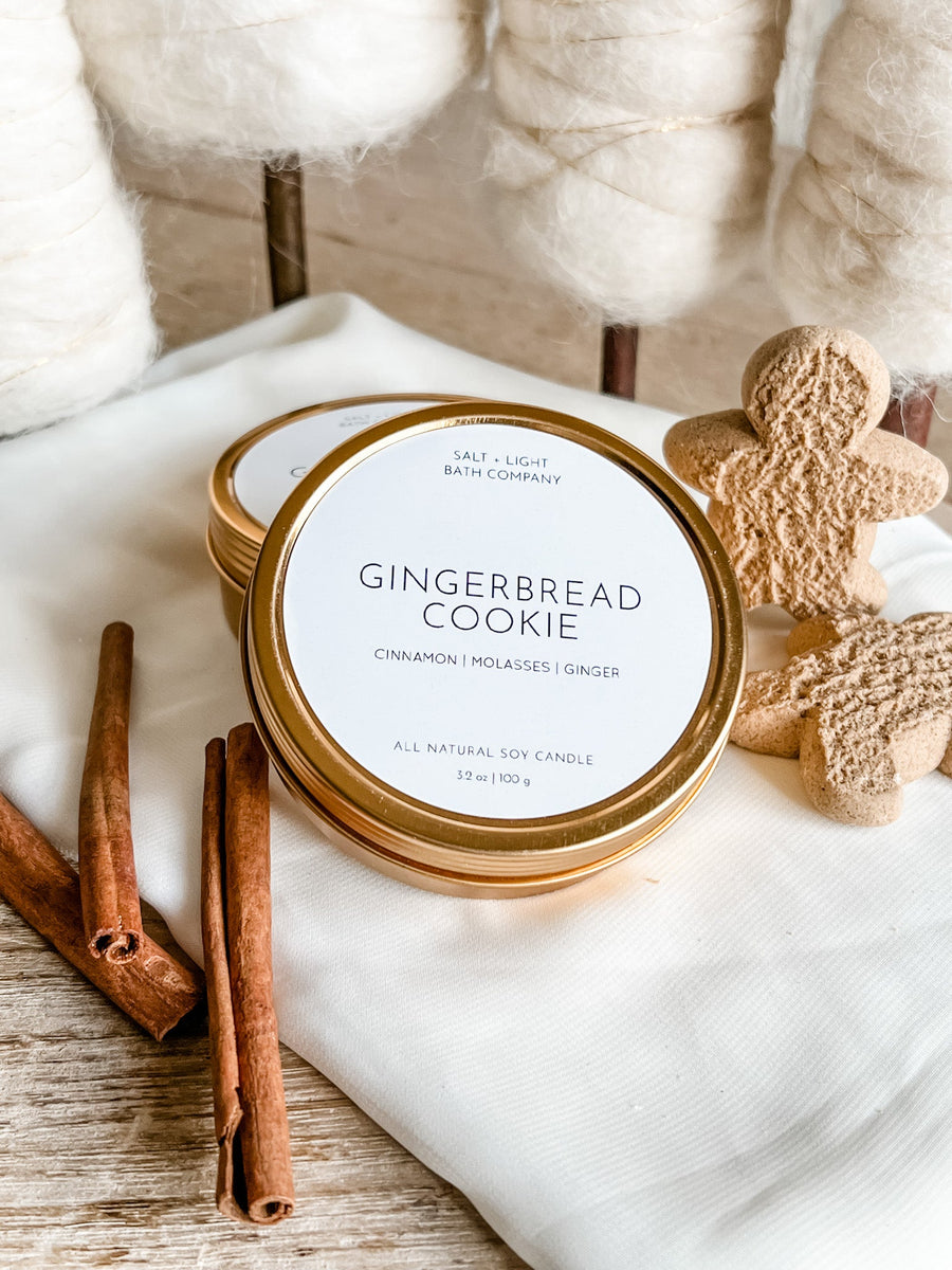 3.2 oz Gingerbread Cookie Candle