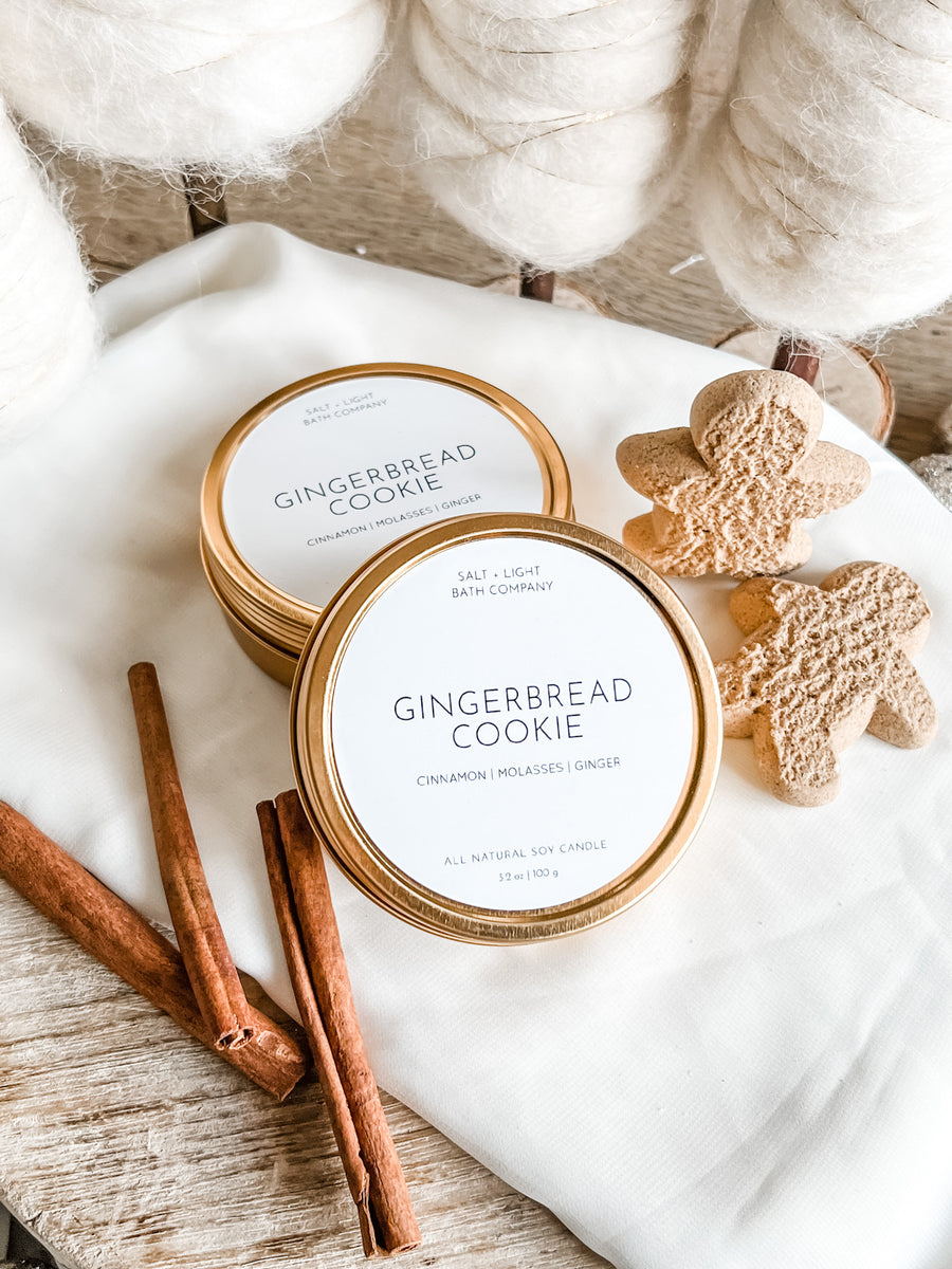 3.2 oz Gingerbread Cookie Candle